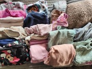 Mega paka ubrań dla dziewczynki na rozmiar 134 ilość 45 sztuk 