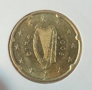 IRLANDIA 20 CENTÓW 2008 - HOLDER