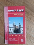 Nowy Sącz - plan miasta 1 : 20 000
