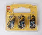 LEGO Rycerz Black Falcon - komplet 3 figurek - LEGO Castle 