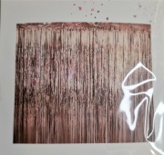 GIRLANDA 90x240 RÓŻOWE PASKI