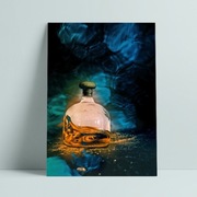 Plakat 29,7x42 cm (A3) -Bottle of Gold
