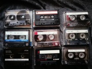 27 firmowych kaset Akai TDK BASF SONY Akai Nagrane Dolby C