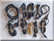 Przewody zasilające 230V - kabel zasilający AC zestaw 10sztuk