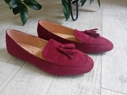 zamszowe mokasyny baleriny roz 36