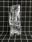 Silikonowy dildo przezroczysty, sztuczny penis z przyssawką, masturbacja, M