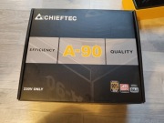 Okablowanie do zasilacza Chieftec A-90 + pudełko, kable modularne.