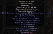 Diablo 2 Rotw nightwings veil+soc 3/5 nonladder PC