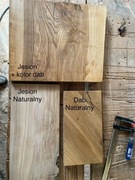 Blat jesionowy rustykalny 4cm | lakierowany | 1mb | stolarnia Karkonosze