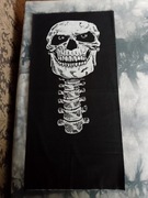 Komin bandana czaszka szkielet 
