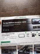 Radio Nawigacja Gps Opel Meriva 2010-2014 Android/złamany klips ostanie zdj