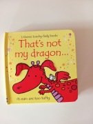 po angielsku książeczka dla dzieci usborne that's not my dragon... 
