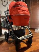 Wózek x-lander 2w1 kompletny zestaw pomarańczowy