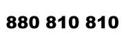 Złoty numer 880 810 810