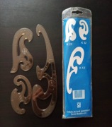 Zestaw Geometryczny Krzywiki Kreślarskie. Koh-I-Noor