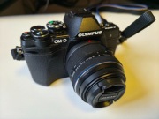 Aparat OLYMPUS E-M10 Mark III S czarny + obiektywy