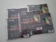 Nowe płyty DVD-R TDK 4,7 GB x5
