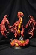 Pomalowany Krymathor (Ancient Red Dragon) RPG DND D&D figurka 