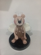 Mis z masy cukrowej na tort aniolek chrzest 