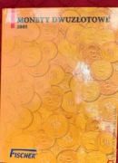 2005 ROK KOMPLETNY ZESTAW MONET 2 ZŁOTE GN  W ALBUMIE FISCHER