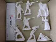 Meksykańscy chłopi z filmu 7 Wspaniałych. Figurki. Żołnierzyki. 1/32. 