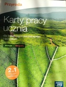 Przyroda - karty pracy - LO i Technikum - Stan bardzo dobry
