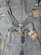 Modne jeansy z wysokim stanem Turcja