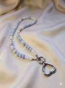 Biżuteryjna Smycz do Telefonu ze szklanych koralików, brelok gsm S