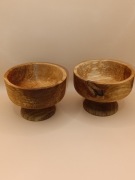 Salaterka ręcznie robiona, brzoza, dąb 