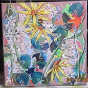 Obraz olej na płótnie 30x30