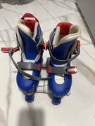 Wrotki nijdam rolki dziecięce regulowane 30/33