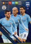 PANINI FIFA 365 2019 MIDIFIELD ENGINE MANCHESTER CITY SILVA GUNDOGAN 337