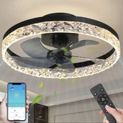 Lampa LED z wentylatorem