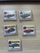 Naklejki PRL antyk moto kolekcja 5 szt