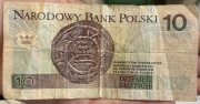 Banknot 10 złotych z 25 marca 1994r.