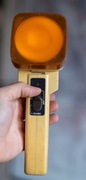 Latarka Ostrzegawcza PRL Retro Vintage 4.5V/12V FLASH Kolekcjonerska