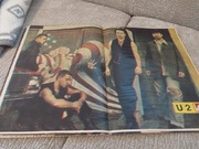 PLAKAT U2   ROZKŁADÓWKA Z GAZETY RAZEM 