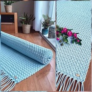 Dywan ze sznurka pleciony MotkiemiSznurkiem 70/140