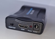 ADAPTER KONWERTER PRZEJŚCIÓWKA SCART HDMI AV EURO