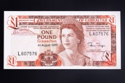 Gibraltar 1 Funt z 1988 roku seria L stan 1 UNC