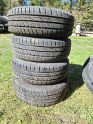 Felga Aluminowa 14" z oponą Fiat za 4 sztuki