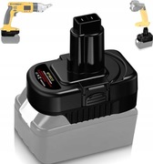 Adapter aku Li-ion Makita 18V Konwersja na do elektronarzędzi Dewalt 12V