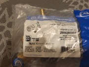 Kolano ścienne mosiężne z uszami