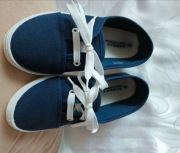 Tenisówki damskie granatowe. 