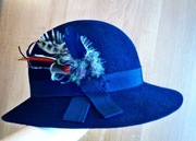 Kapelusz czarny, damski, Creation Classique Avenue, Germany