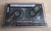 Kaseta magnetofonowa BASF CSII Chrome Super 90