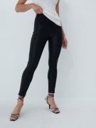 Mohito połyskujące legginsy błyszczące brokatowe xxs 