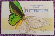 1983 Australian Animals Series III Butterflies - Australia Post 9 znaczków