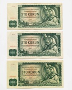 Czechosłowacja 100 koron 1961 P.91