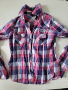 H&M 8-9 LAT  134CM koszula w kratę 